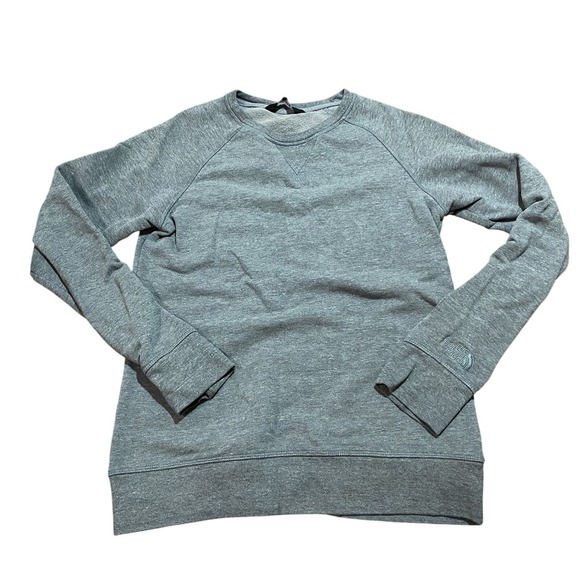 North face Women's Pullover Sweatshirt Gray Medium Basics Casual Active Hiking - Picture 1 of 4